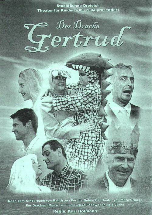 Handzettel "Der Drache Gertrud", Seite 1